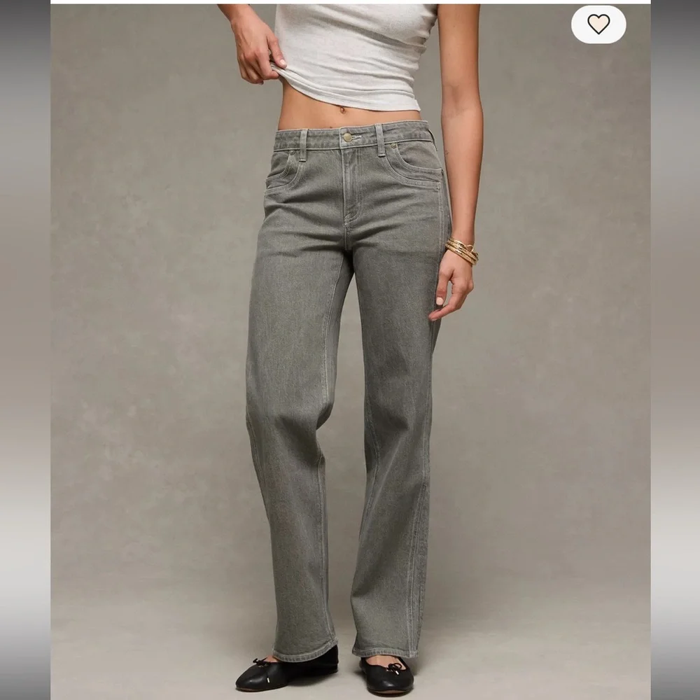 American Eagle Outfitters AE Stretch High-Waisted Stovepipe Jean Size 6